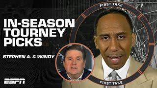 Stephen A amp Windhorsts picks to win the NBA InSeason Tournament  First Take YouTube Exclusive [upl. by Cheryl]