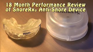 SnoreRx © 18 month Performance Review [upl. by Neeneg114]