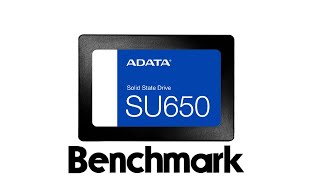 Ultimate ADATA SU650 Solid State Drive SSD Benchmark using Adata SSD Toolbox [upl. by Winston]