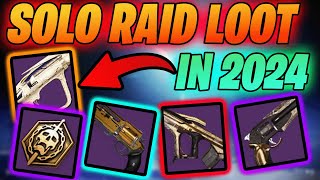 This IS HOW YOU GET SOLO RAID LOOT EASY Garden of Salvation VOG And ETC Destiny 2 Easy Raid 2024 [upl. by Iruj422]