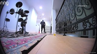 Million Dollar Home Burglary Caught on Camera [upl. by Atteselrahc156]