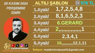 28 KAS7M 2024 PERŞEMBE 🌀 İZMİR ŞABLON VE SES [upl. by Eidnak733]