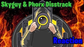 RAPORTAGEN SKYGUY amp PHORX DISSTRACK  REACTION [upl. by Seraphim]