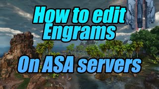 How increase Engram Points for Ark Ascended Nitrado or Dedicated [upl. by Annaej794]