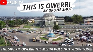 Fly Owerri Imo State Drone View of the Most Beautiful City in Nigeria 4K Aerial View [upl. by Lilah738]