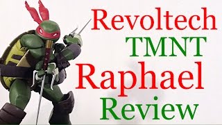 Revoltech Nickelodeon TMNT Teenage Mutant Ninja Turtles RAPHAEL Action Figure Review ReDo Review [upl. by Nybbor1]