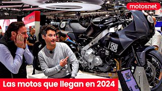 ¡Las motos que llegan en 2024  Novedades Salón de Milán EICMA 2023  motosnet [upl. by Smoht]