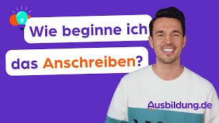 Der erste Satz im Anschreiben So schreibst du die perfekte Einleitung 📝 [upl. by Jariv]