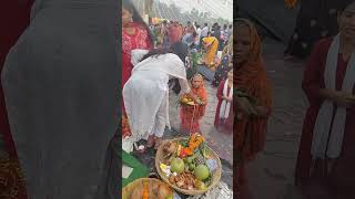 chhath puja 🙏 Bhor ka arag part 2 chhathpuja chathimaiya vlog chhathspecial [upl. by Soalokcin200]