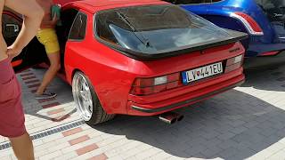 Porsche 944 25 Exhaust sound [upl. by Ardra]