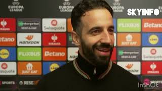 Ruben Amorim Pre Match Interview  Manchester United v BodøGlimt [upl. by Nimad]