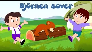 Barnsånger på svenska  Björnen sover med mera [upl. by Hallette]