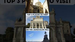 Top 3 Places to Visit on the Janiculum Hill [upl. by Erdeid]