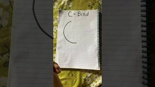 C  Bird 🐦 How to draw step by step for beginners on notebook shorts [upl. by Grimes864]