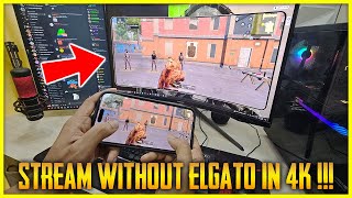 BEST TRICK TO LIVE STREAM ANY GAME WITHOUT ELGATO OR ANY CAPTURE CARD  BGMI  WZM HOW TO STREAM 💥😍 [upl. by Oneg357]