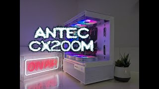 Antec CX200M case review and Timelapse build [upl. by Tonry]