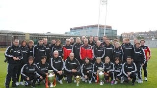 El Grupo de Estudio de UEFA sobre Fútbol Femenino a pleno ritmo en la Ciudad del Fútbol [upl. by Enajaras]