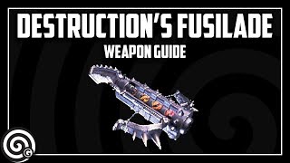 Destructions Fusilade Heavy Bowgun  Weapon Guide  Monster Hunter World [upl. by Geller]