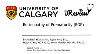 Retinopathy of Prematurity [upl. by Enoved]