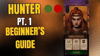 Dawncaster Gameplay  Beginners Guide  Canto I🪓🪓  🟢🔴 Hunter Hatchet  Feral Strikes Pt1 [upl. by Linkoski]