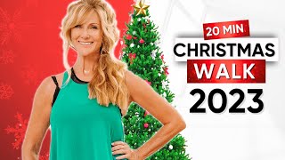 20 Minute FULL BODY Christmas Workout For Women Over 50  2023 [upl. by Drallim]