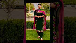 New winter fabric with embroidery ytshorts fashion trending designer viralvideo ytstudio reel [upl. by Hanyaz]