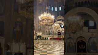 Alexander Nevsky Cathedral  Sofia Bulgaria 🇧🇬 travel architecture christian orthodox sofia [upl. by Allebram]