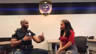 Officer Hatcher talks about rise to “hot cop” fame [upl. by Relyc]