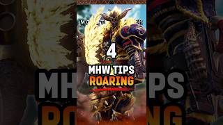 4 Roar Counters  Essential Hidden Tips in Monster Hunter World MHW MonsterHunter Gaming [upl. by Odnanreh415]