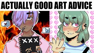 ART ADVICE THAT ACTUALLY HELPS [upl. by Hana378]