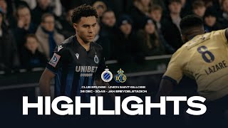 CLUB BRUGGE  UNION SG  HIGHLIGHTS  20232024 [upl. by Aryamoy]