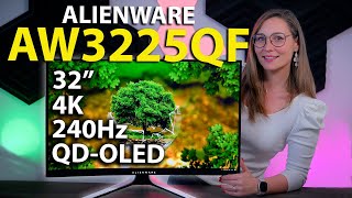 The Ultimate Gaming Monitor  Alienware AW3225QF Review [upl. by Mikkanen]