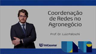 Coordenação de Redes no Agronegócio  Fórum  2024  Prof Luiz Paloschi [upl. by Remark]