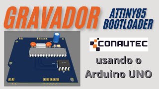 Gravador de bootloader e ATTiny85 com Arduino [upl. by Aissej]