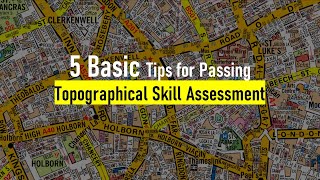 5 Common Mistakes on the TfL Topographical Test and how to avoid them Fast [upl. by Oiraved]