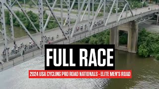 FULL RACE USA Cycling Pro Road Nationals 2024 Elite Mens Road Race [upl. by Ahsita]