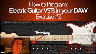 How To Program Electric Guitars in your DAW Exercise 3 [upl. by Atileda714]