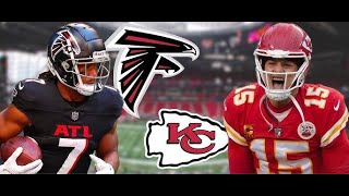 Chiefs vs Falcons NFL Week 3 Sunday Night Football Madden [upl. by Canada]