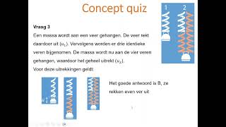 Conceptquiz  Krachten berekenen [upl. by Seidnac463]