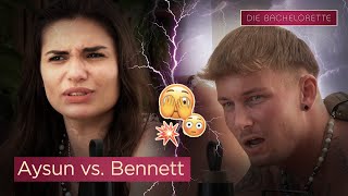 Hier prallen WELTEN aufeinander  Zwischen Bennett und Aysun knallt es ⚡  Die Bachelorette [upl. by Yentruoc]