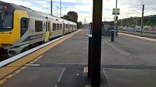 Metlink Train Bound For Waikanae Departs Porirua Train Station In Porirua New Zealand [upl. by Hairaza]