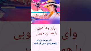 learning Farsi with songsshabnamsurayo farsisongs [upl. by Thgiwed568]