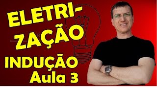 ELETRIZAÇÃO POR INDUÇÃO  ELETROSTÁTICA  AULA 3  Prof Marcelo Boaro [upl. by Hertz]