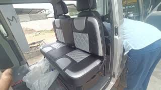 Maruti Suzuki Omni gadi seat cover fitting car video omni 9311093219 [upl. by Airamanna496]