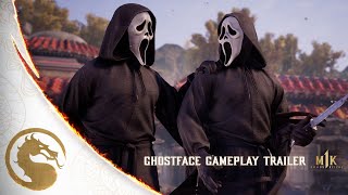 Mortal Kombat 1 Khaos Reigns  Official Ghostface Gameplay Trailer [upl. by Anay576]