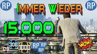 GTA 5 Level Glitch⚡Extrem schnell amp einfach immer wieder 15000 RP erhalten⚡NUR kurze Zeit⚡PS amp XB [upl. by Malkah67]