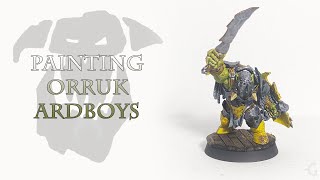 Painting The New Orruk Ardboys [upl. by Akahc]