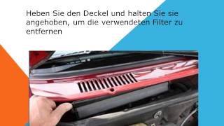 So ersetzen Sie den innenraumfilter auf einem Ford Fiesta [upl. by Argyle264]