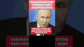 Kamu setuju sama pernyataan Putin ini belajarrusiaindonesia putin rusia keluarga cinta short [upl. by Nichani]