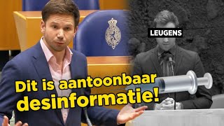 Van Meijeren vs Staatssecretaris over leugens van ministerie over vaccins en corona  FVD [upl. by Enimasaj]